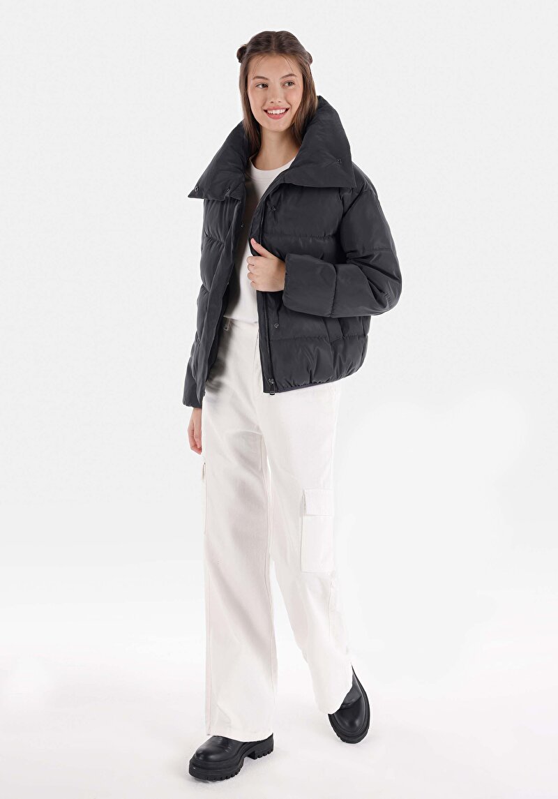 Показати інформацію про Куртка Жіноча Сіра  Cl1065778