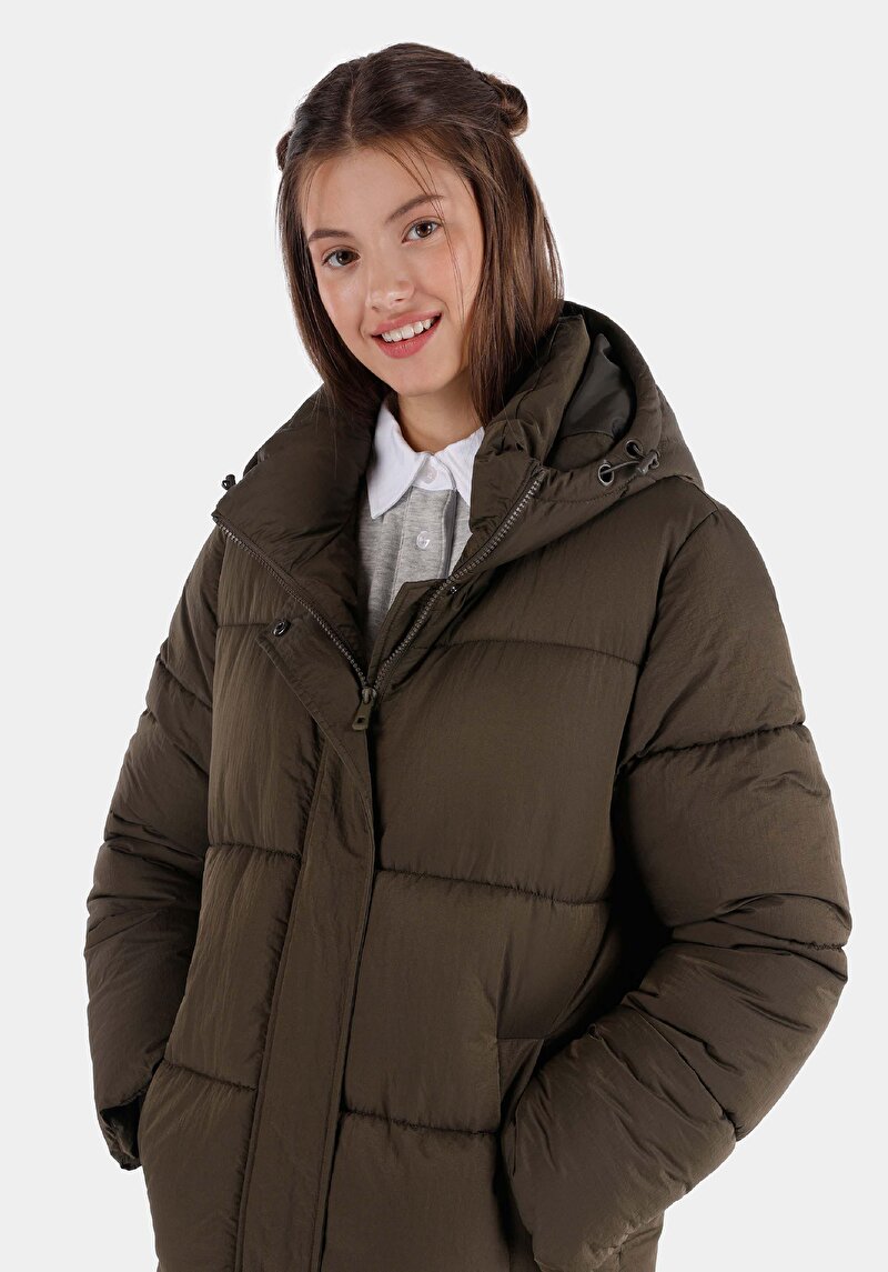 Зображення Пальто Жіноче Зелене  Cl1065794