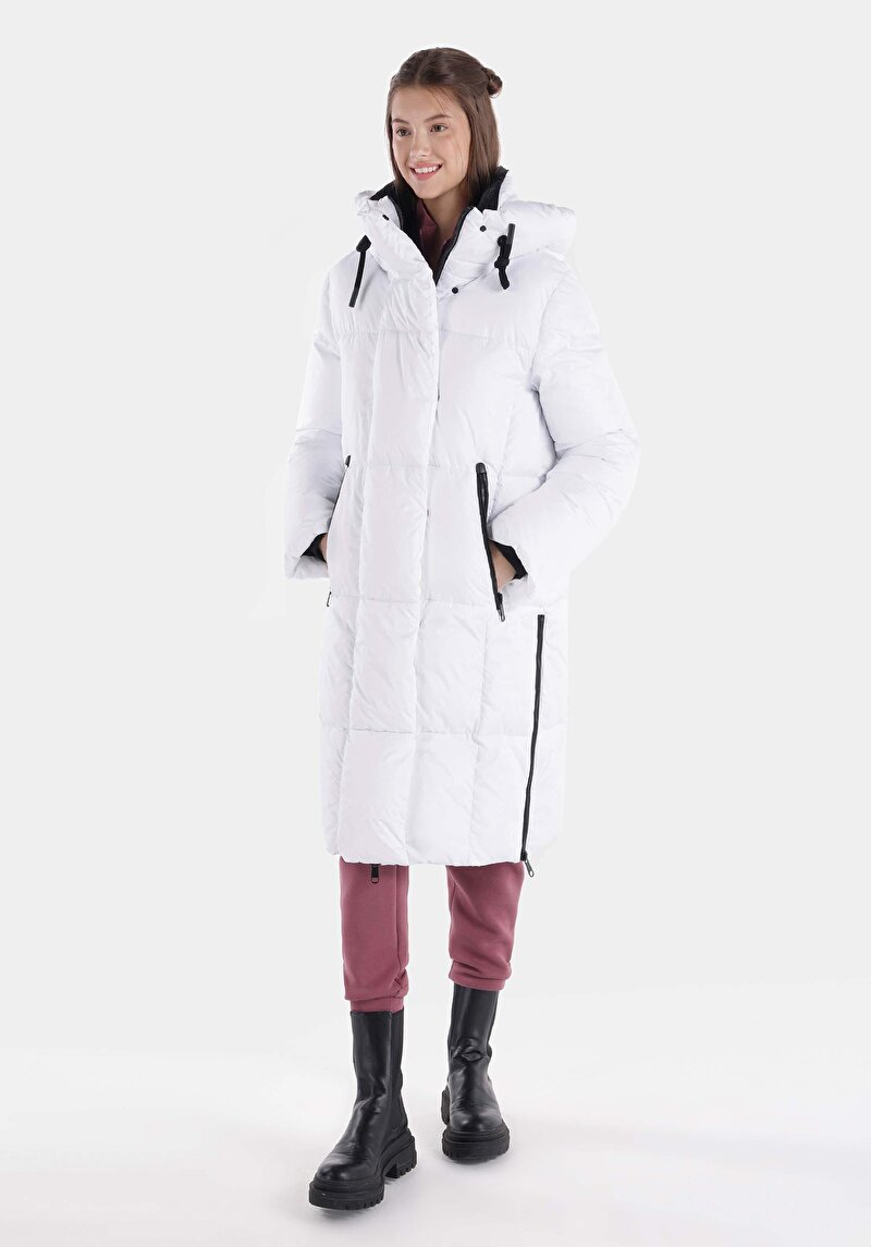 Зображення Пальто Жіноче Біле Cl1065795