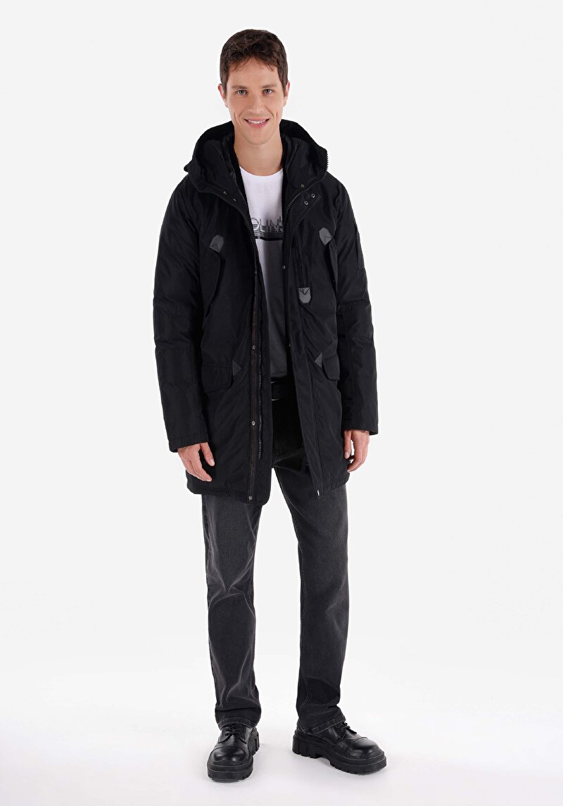 Показати інформацію про Пальто Чоловіче Чорне  Cl1065808