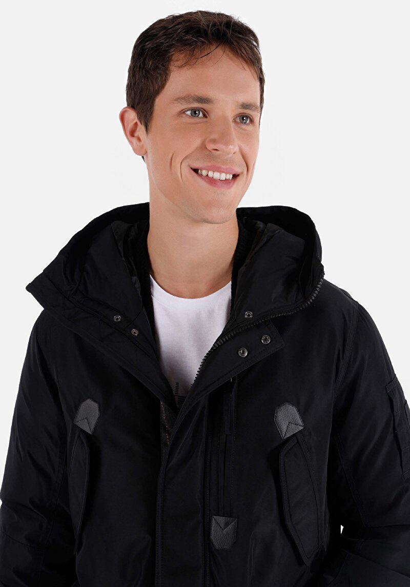 Показати інформацію про Пальто Чоловіче Чорне  Cl1065808