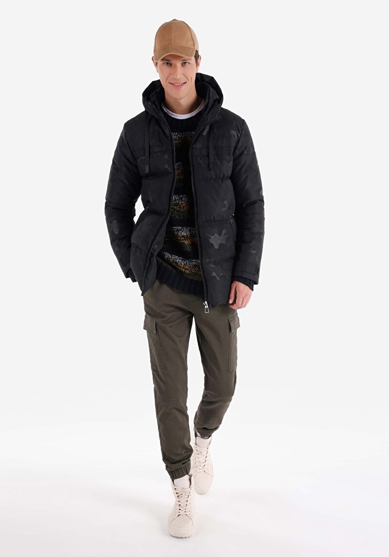 Показати інформацію про Куртка Чоловіча Чорна  Cl1066369