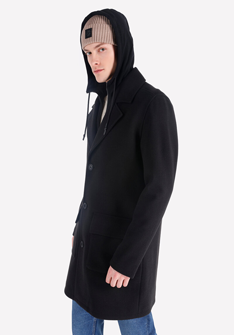 Зображення Пальто Чоловіче Чорне  Cl1064550