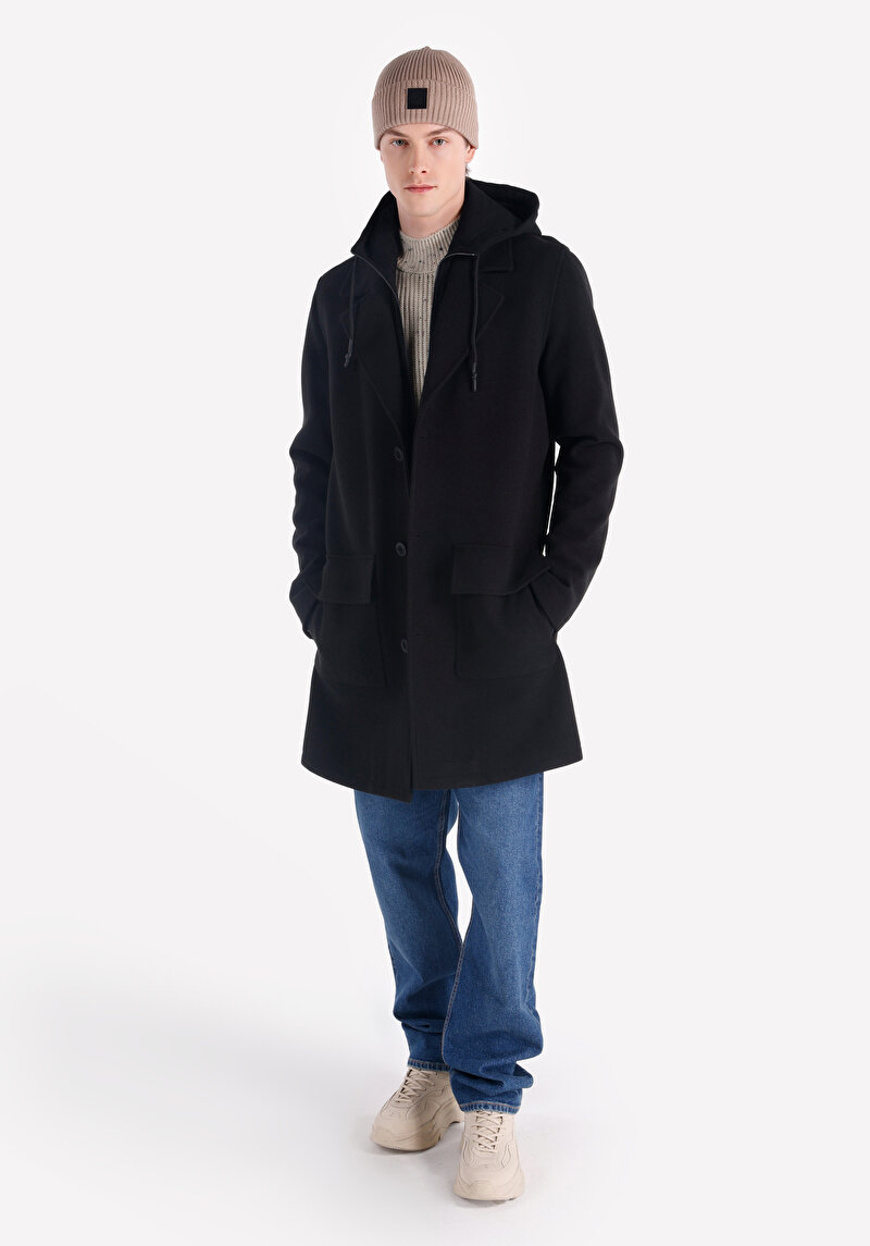 Показати інформацію про Пальто Чоловіче Чорне  Cl1064550