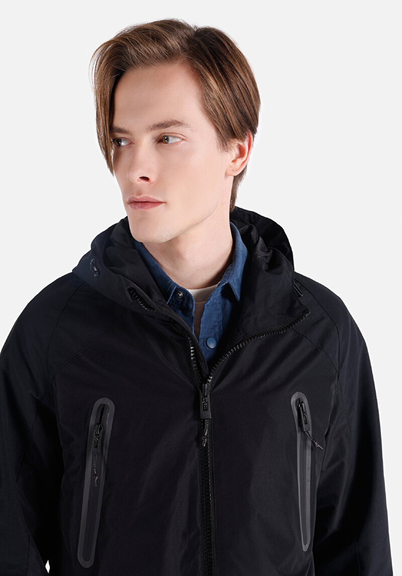 Показати інформацію про Пальто Чоловіче Чорне  Cl1055622