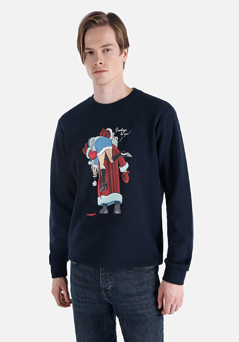 Зображення Толстовка Чоловіча Синя  Cl1061441