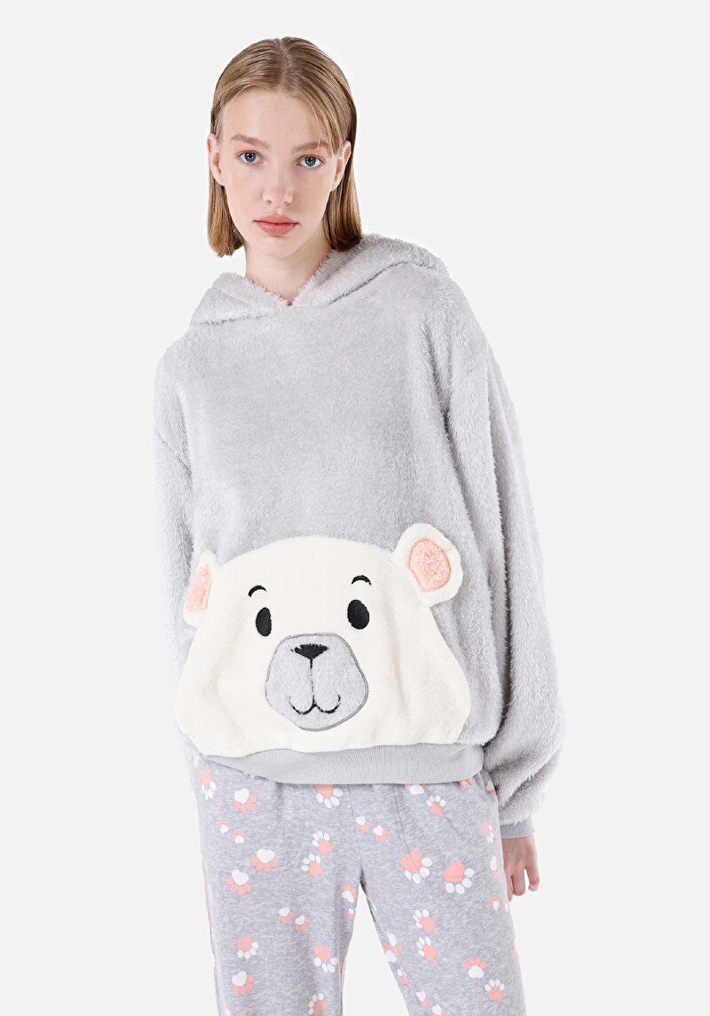 Зображення Толстовка Жіноча Сіра  Cl1066427