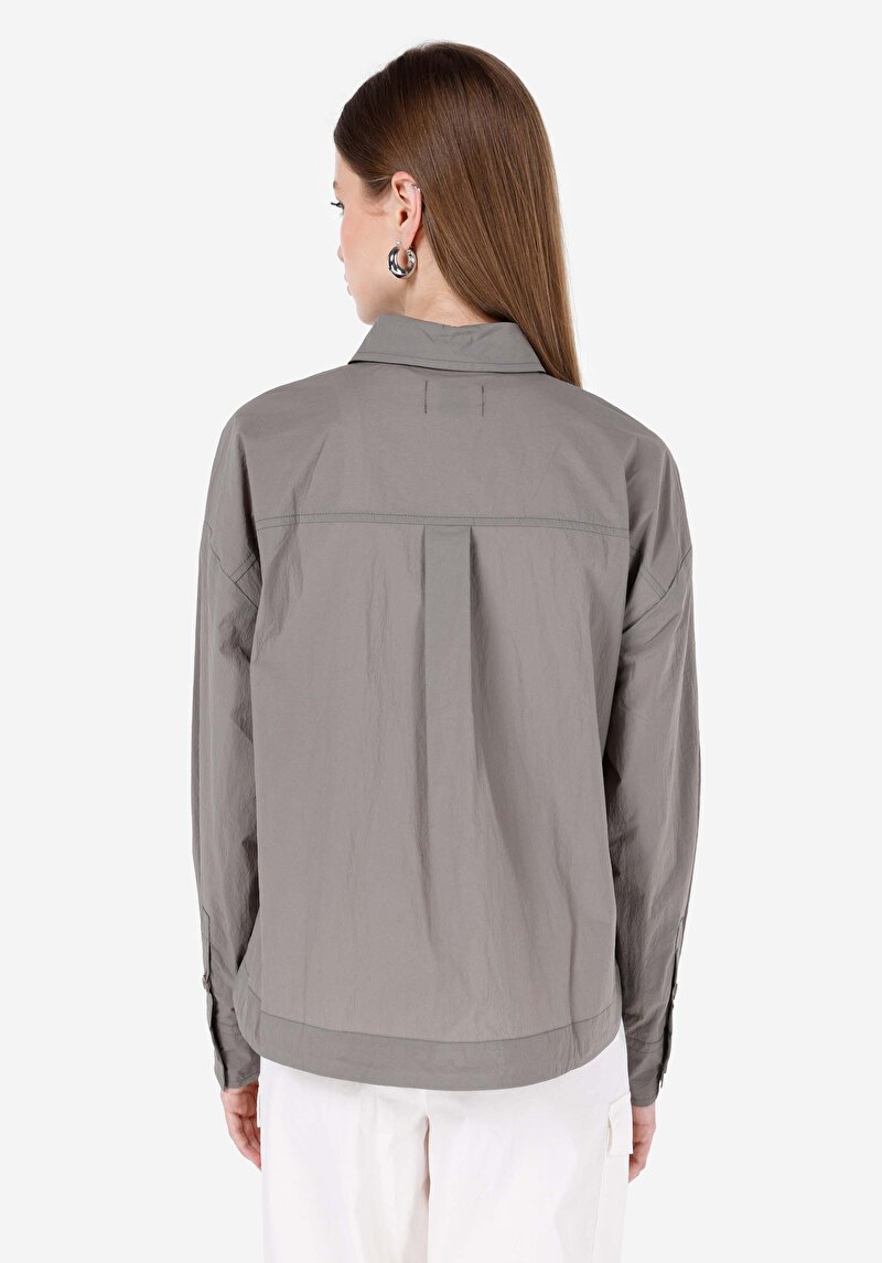 Зображення Сорочка З Довгим Рукавом Жіноча Зелена Cl1068080