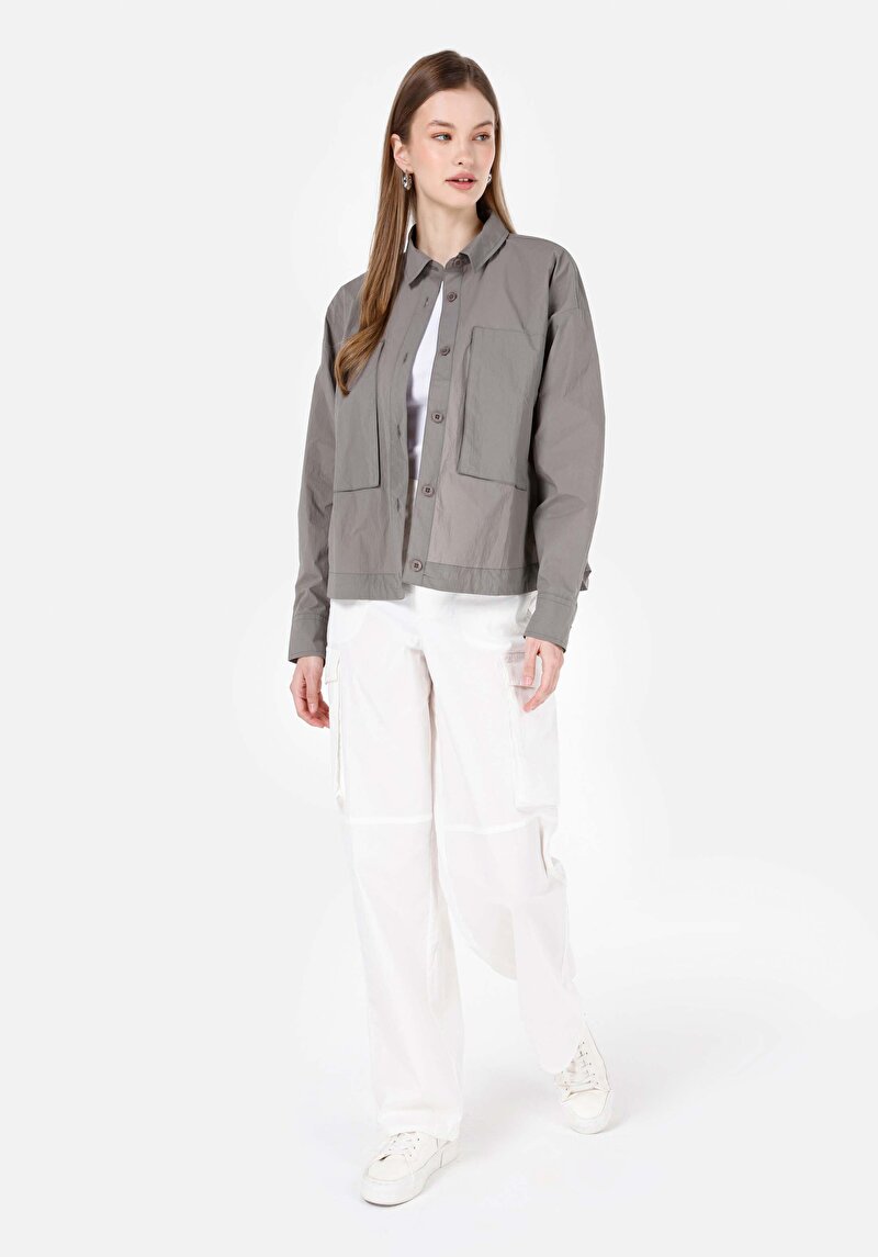 Зображення Сорочка З Довгим Рукавом Жіноча Зелена Cl1068080