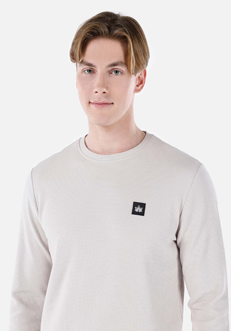 Показати інформацію про Футболка З Довгим Рукавом Чоловіча Сіра  Cl1066756