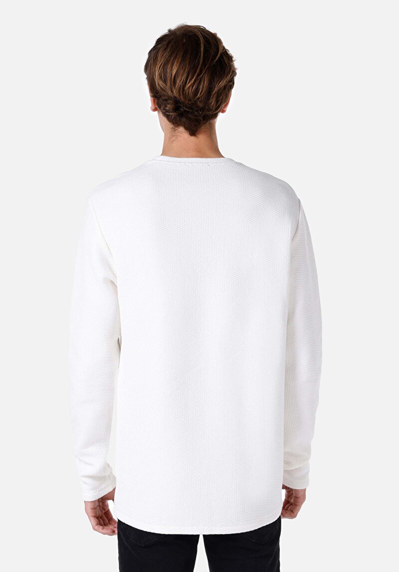 Показати інформацію про Футболка З Довгим Рукавом Чоловіча Біла  Cl1066758