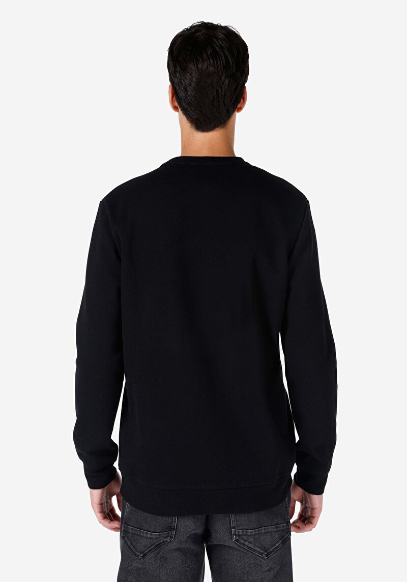 Показати інформацію про Футболка З Довгим Рукавом Чоловіча Чорна  Cl1066760