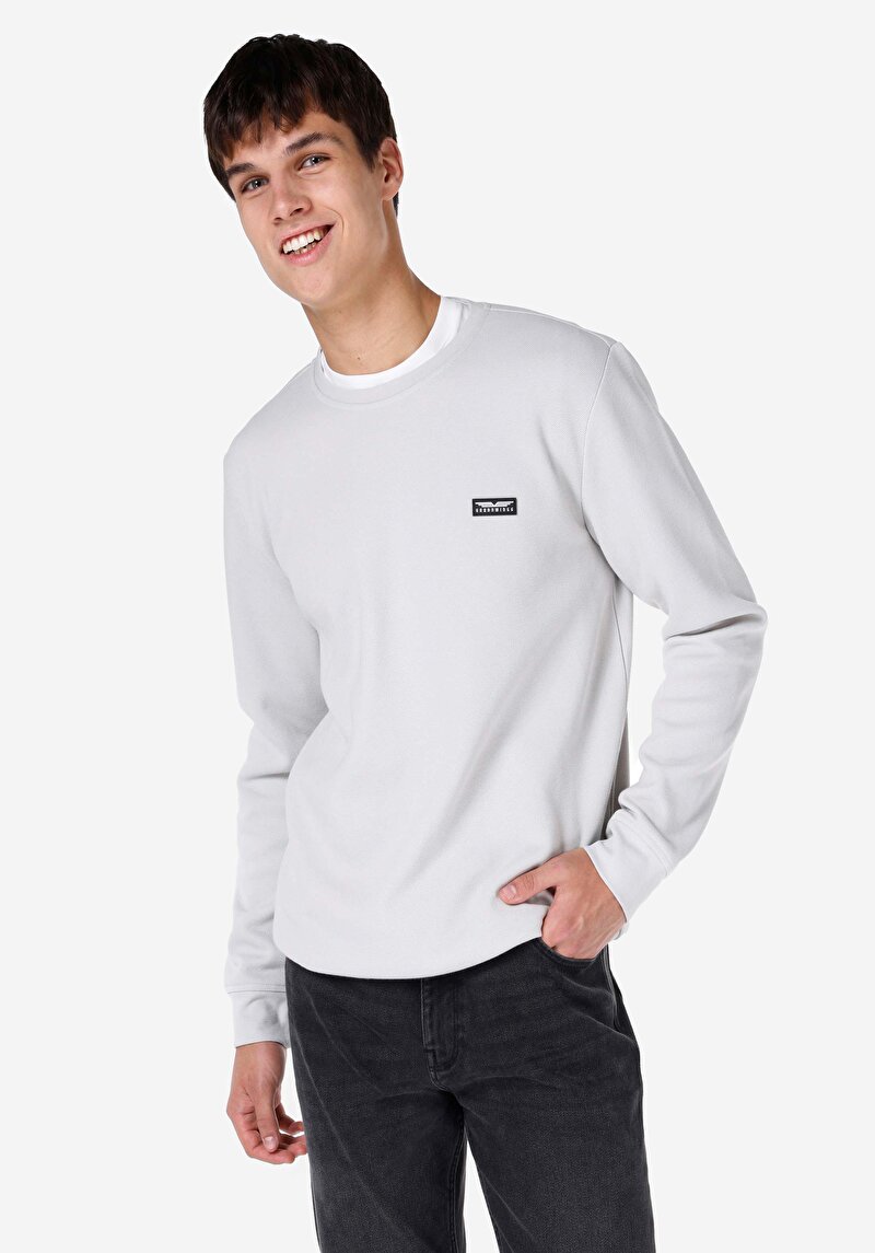 Зображення Футболка З Довгим Рукавом Чоловіча Сіра  Cl1066760