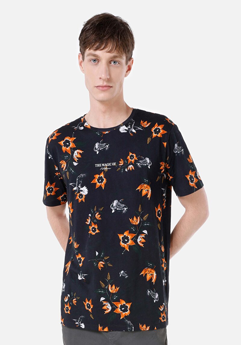 Зображення Футболка З Коротким Рукавом Чоловіча Чорна  Cl1066772