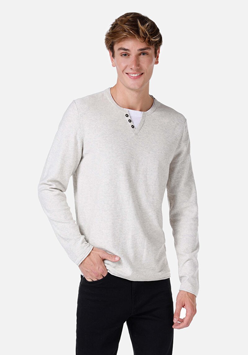 Зображення Светр Чоловічий Сірий  Cl1066806