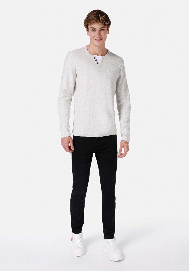 Показати інформацію про Светр Чоловічий Сірий  Cl1066806