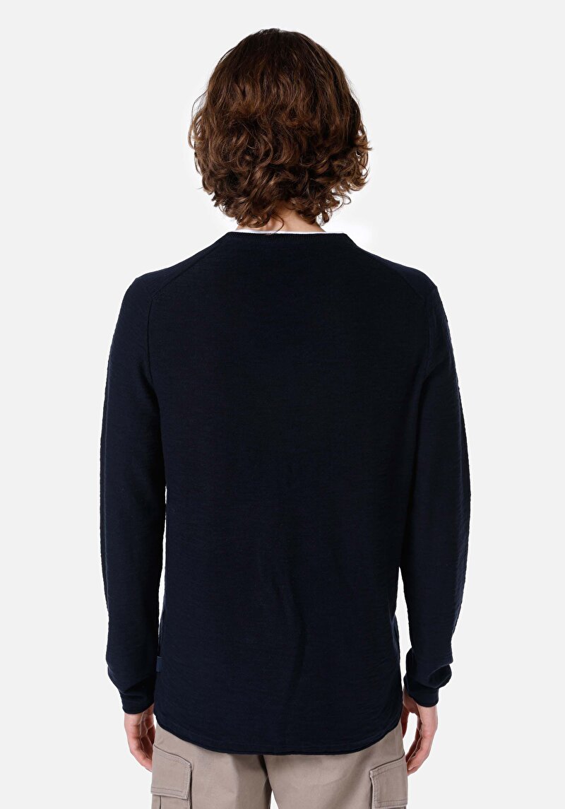 Показати інформацію про Светр Чоловічий Синій  Cl1066806