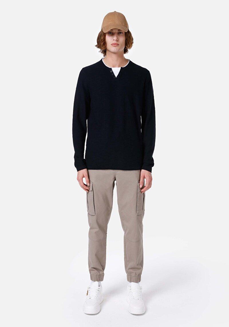 Показати інформацію про Светр Чоловічий Синій  Cl1066806