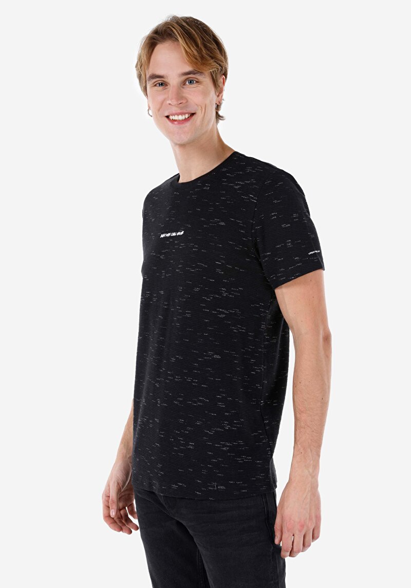 Зображення Футболка З Коротким Рукавом Чоловіча Чорна  Cl1066824
