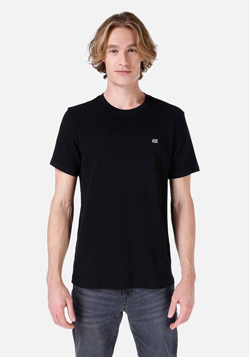 Зображення Футболка З Коротким Рукавом Чоловіча Чорна  Cl1066832