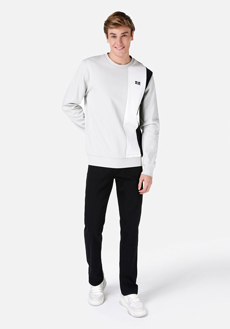 Показати інформацію про Толстовка Чоловіча Сіра  Cl1066833