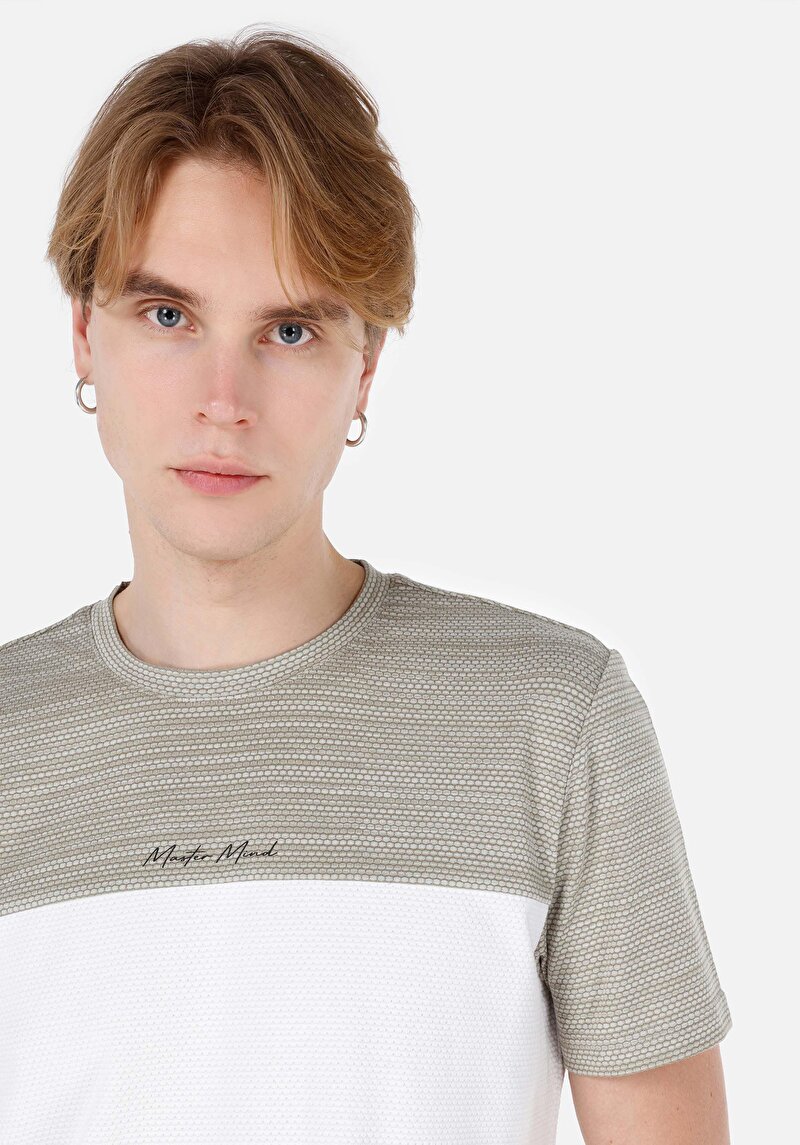 Показати інформацію про Футболка З Коротким Рукавом Чоловіча Зелена  Cl1067722