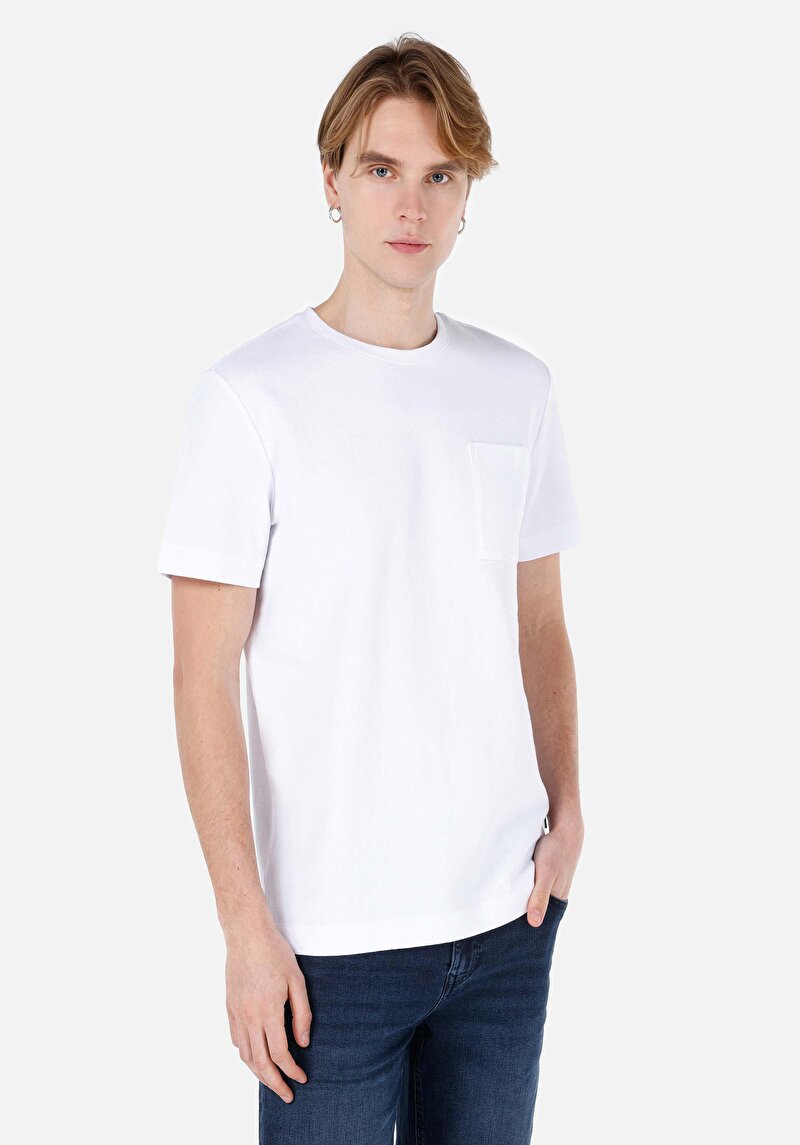 Зображення Футболка З Коротким Рукавом Чоловіча Біла  Cl1067785