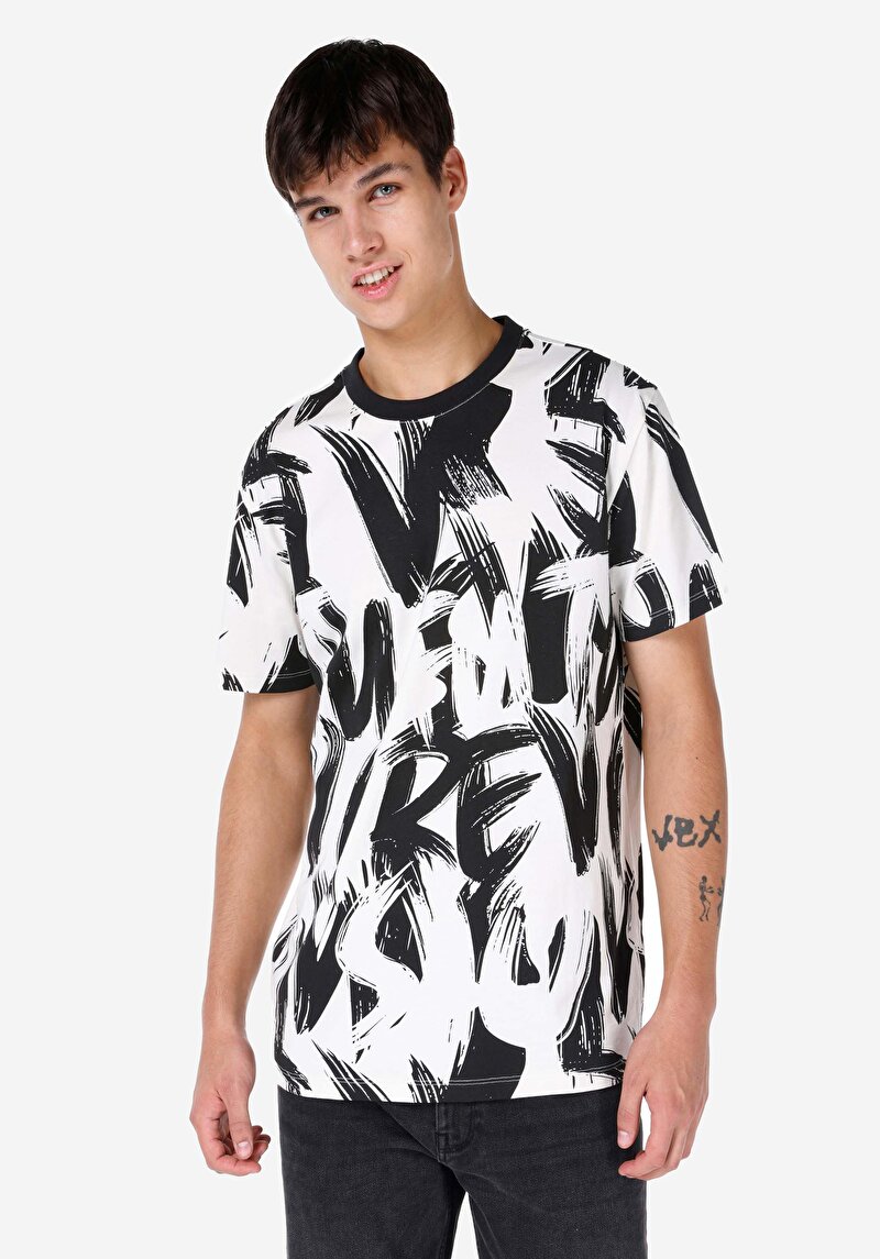 Зображення Футболка З Коротким Рукавом Чоловіча Біла  Cl1066997