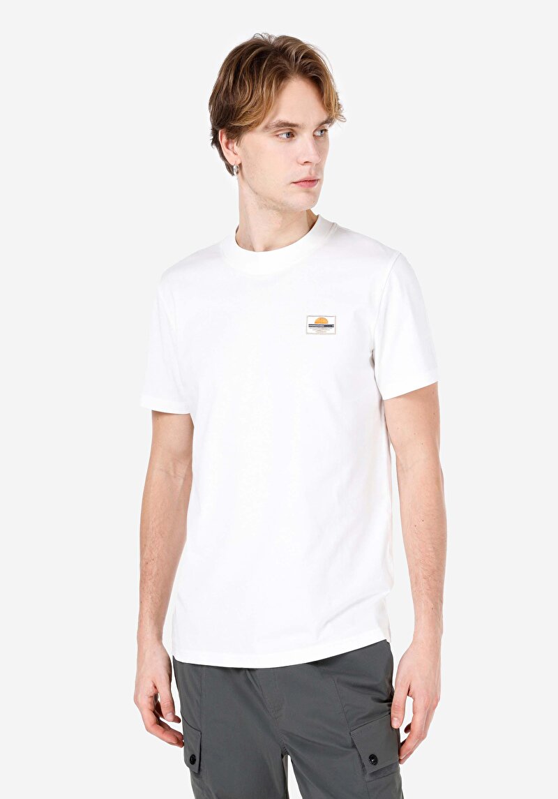 Зображення Футболка З Коротким Рукавом Чоловіча Біла  Cl1067624