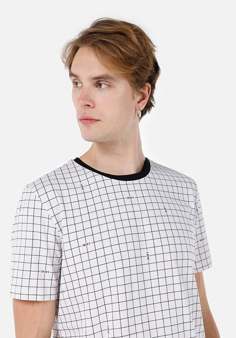 Показати інформацію про Футболка З Коротким Рукавом Чоловіча Біла  Cl1067708