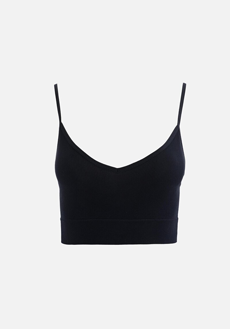 Зображення Кроп-топ Жіночий Чорний  Cl1067115