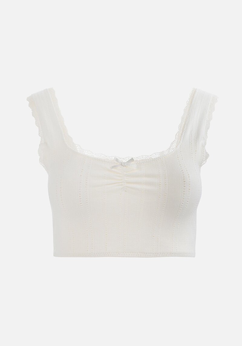 Зображення Кроп-топ Жіночий Бежевий  Cl1067126