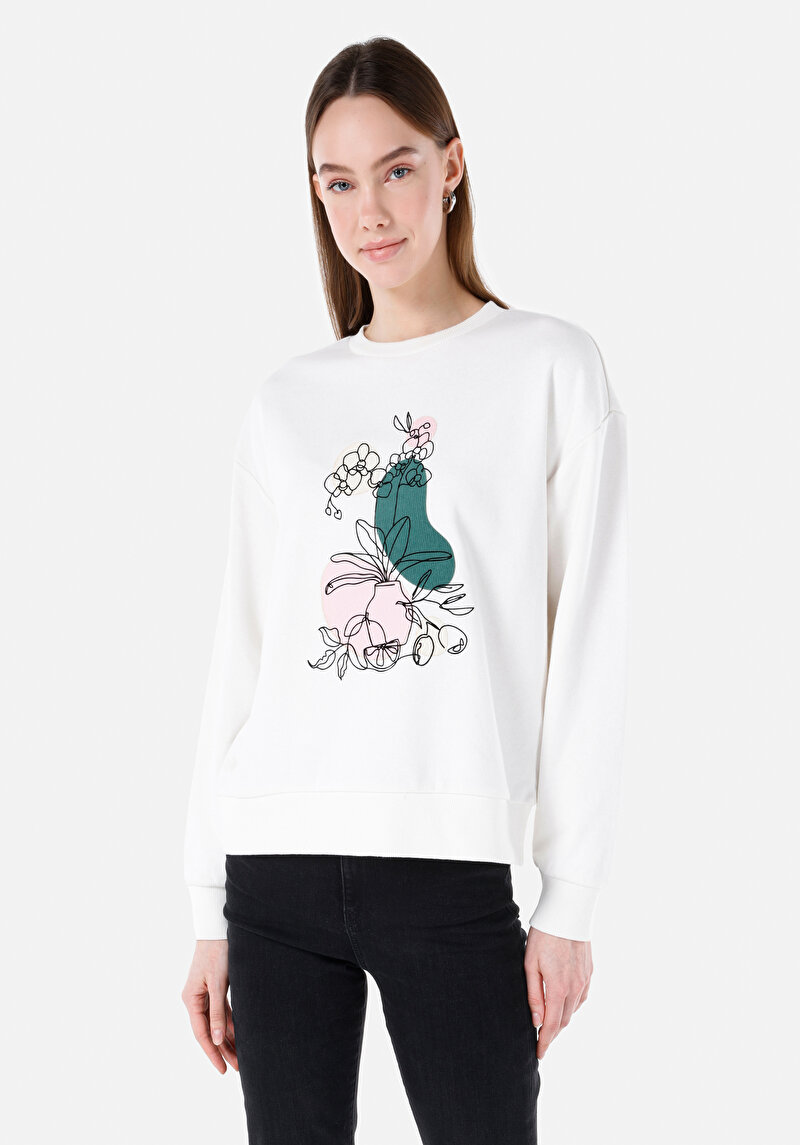 Зображення Толстовка Жіноча Біла  Cl1068067