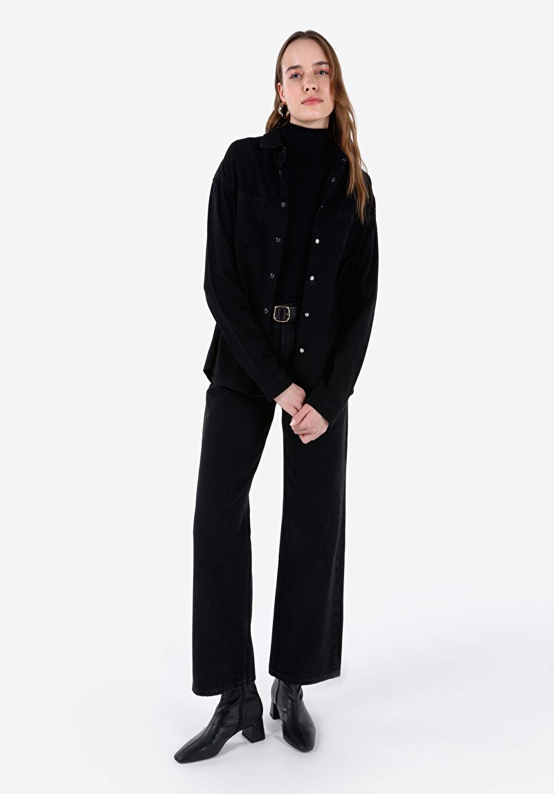 Зображення 480 Bovary Сорочка З Довгим Рукавом Жіноча Чорна Cl1067256