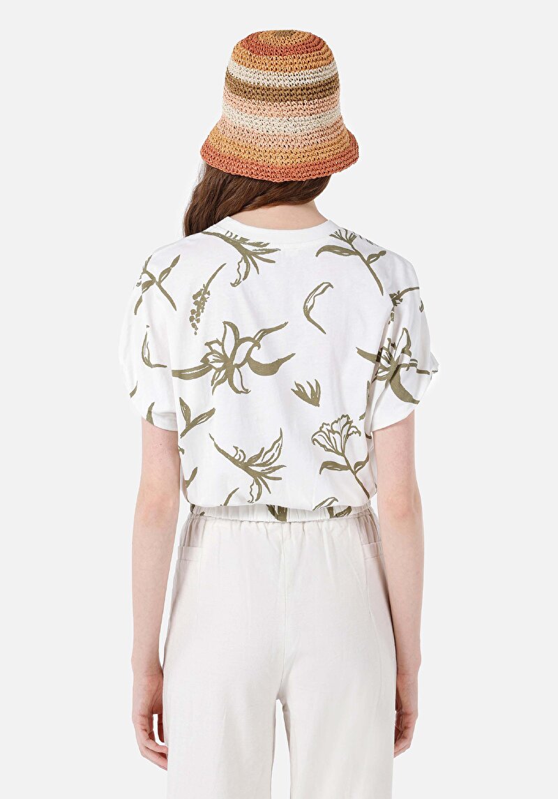 Показати інформацію про Футболка З Коротким Рукавом Жіноча Біла  Cl1068092