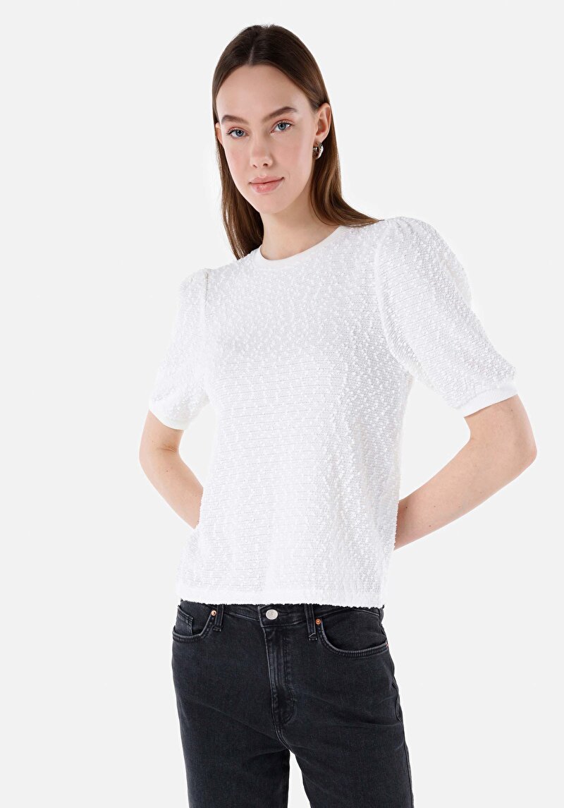 Зображення Футболка З Коротким Рукавом Жіноча Біла  Cl1068096