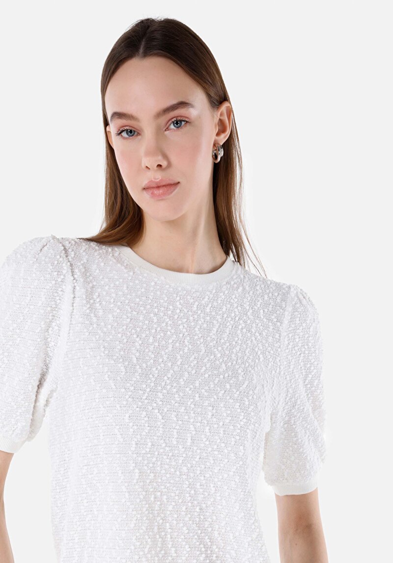 Показати інформацію про Футболка З Коротким Рукавом Жіноча Біла  Cl1068096