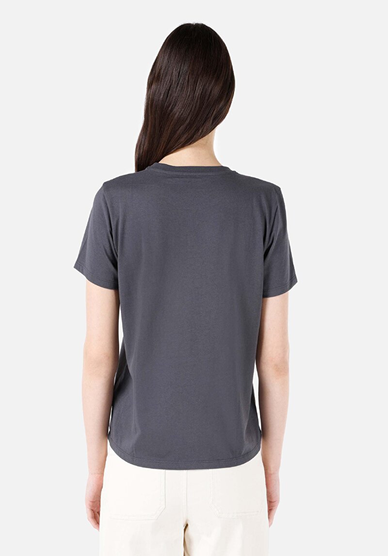 Показати інформацію про Футболка З Коротким Рукавом Жіноча Сіра  Cl1067936