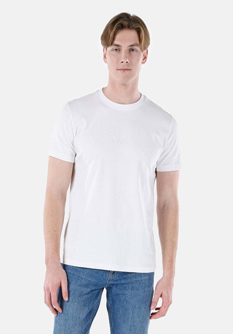 Зображення Футболка З Коротким Рукавом Чоловіча Біла  Cl1068133