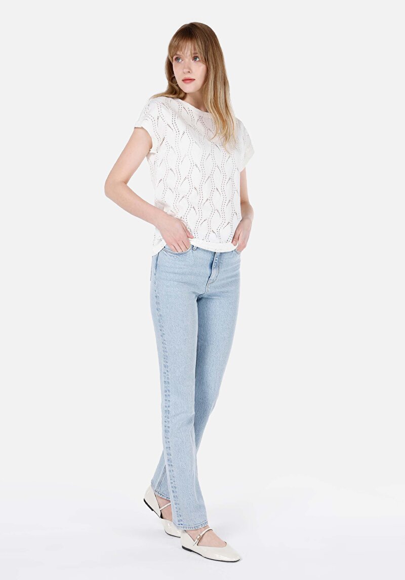 Показати інформацію про Футболка З Коротким Рукавом Жіноча Біла  Cl1067951