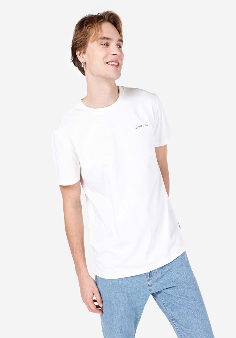 Зображення Футболка З Коротким Рукавом Чоловіча Біла  Cl1068197