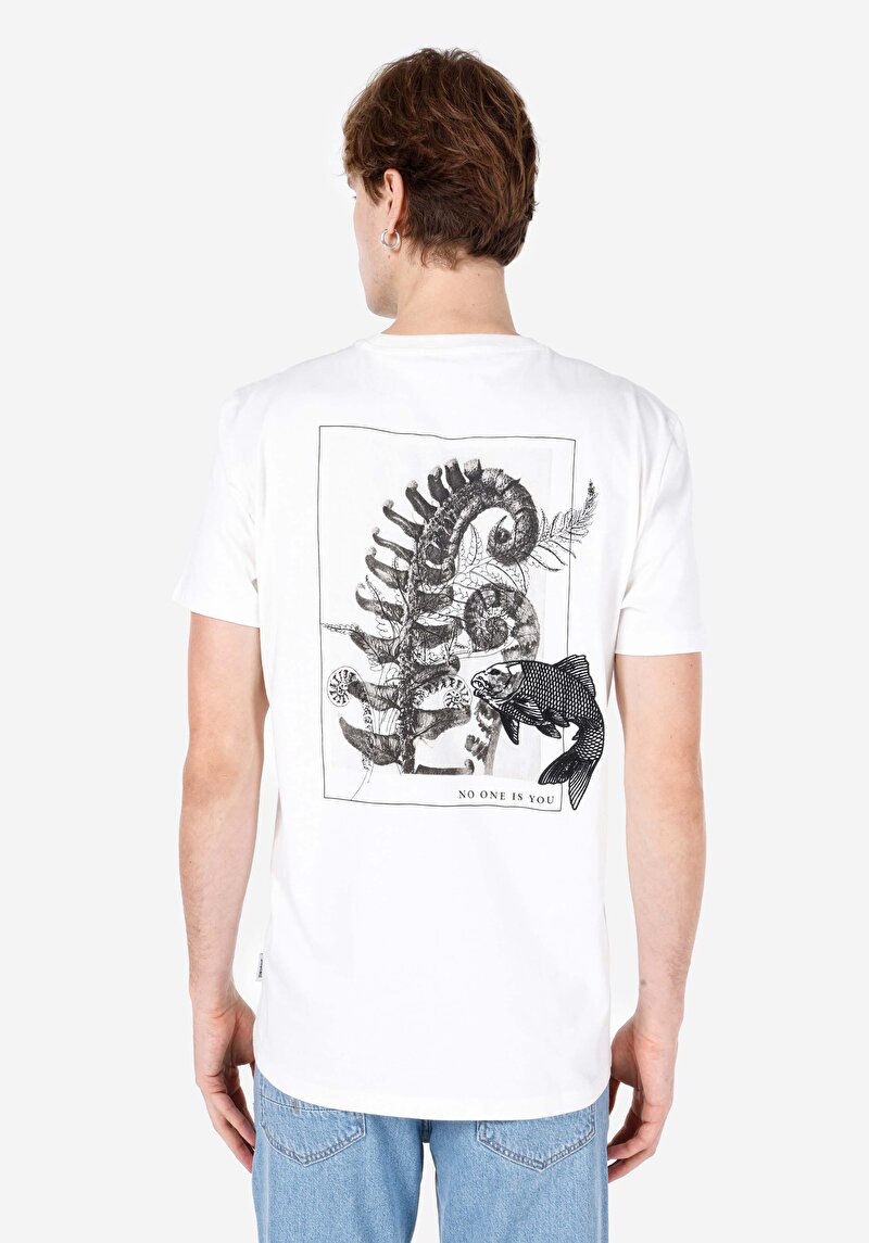 Показати інформацію про Футболка З Коротким Рукавом Чоловіча Біла  Cl1068197