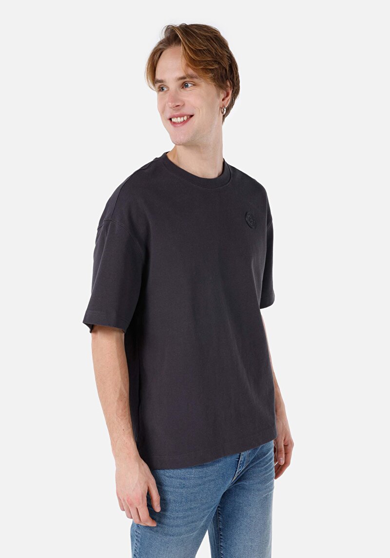 Зображення Футболка З Коротким Рукавом Чоловіча Сіра  Cl1068199