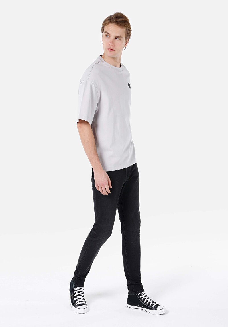 Показати інформацію про Футболка З Коротким Рукавом Чоловіча Сіра  Cl1068199