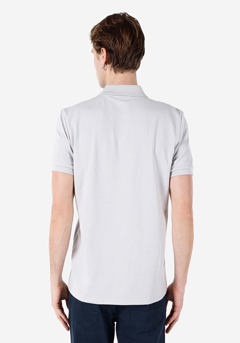 Показати інформацію про Поло З Коротким Рукавом Чоловіче Сіре  Cl1068257