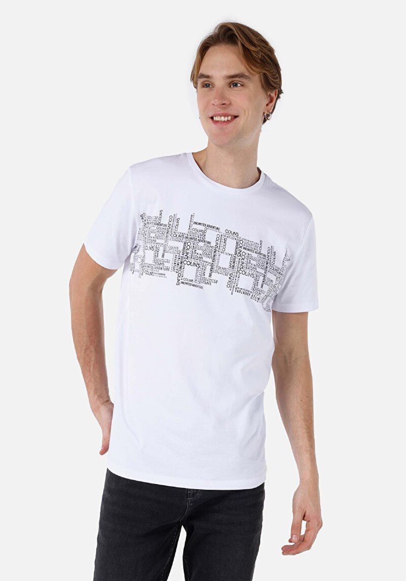 Зображення Футболка З Коротким Рукавом Чоловіча Біла  Cl1069257