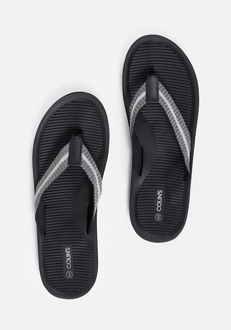 Зображення Шльопанці Чоловічі Чорні  Cl1069403