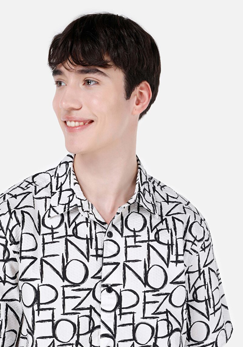 Зображення Сорочка З Коротким Рукавом Чоловіча Біла Cl1067585