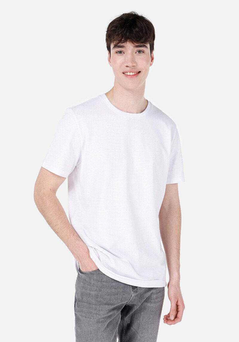 Зображення Футболка З Коротким Рукавом Чоловіча Біла  Cl1067628