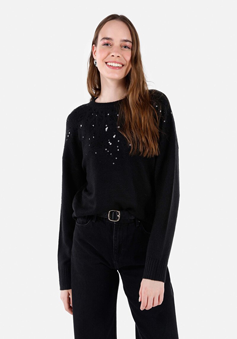 Зображення Светр Жіночий Чорний  Cl1067384